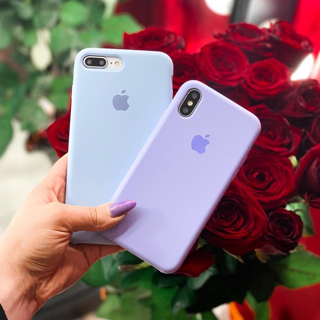 iPhone Silicone Case (Sky Blue)