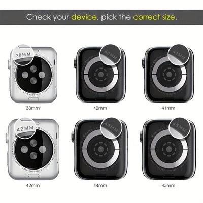 Crystal Clea Tempered Glass Screen Protector for Apple Watch