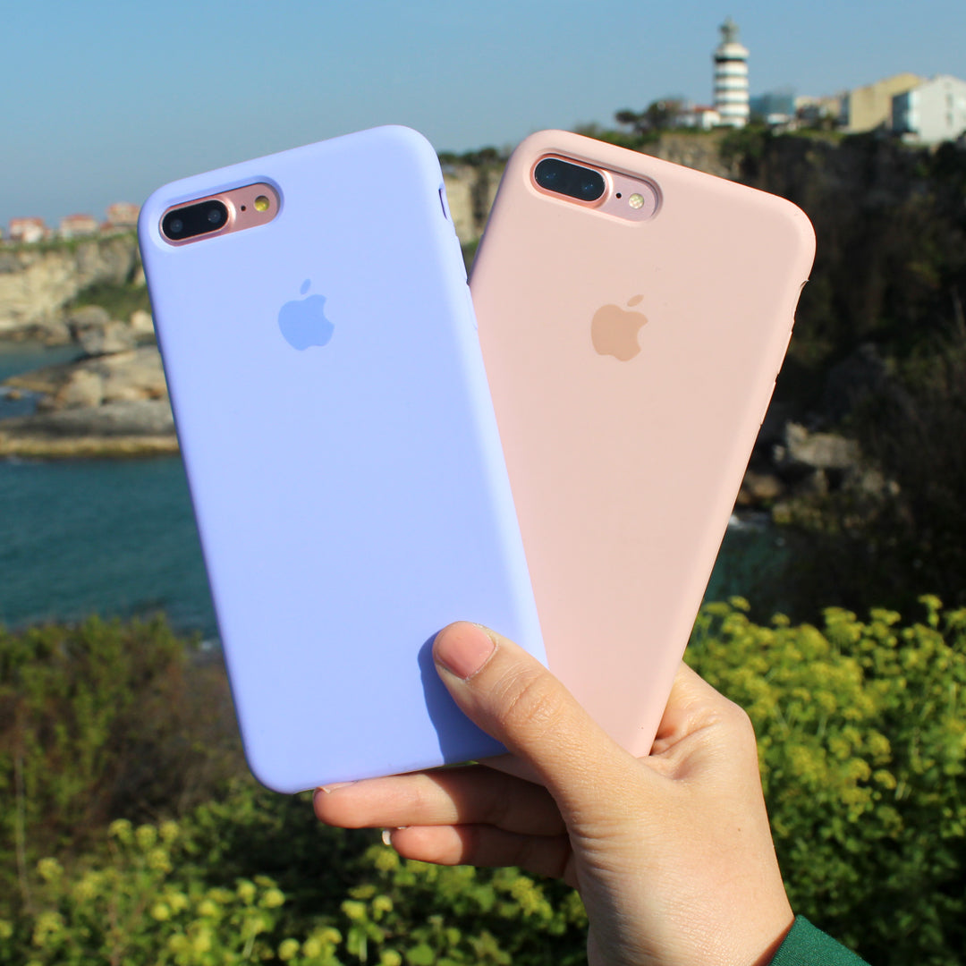 iPhone Silicone Case (Pink Sand)