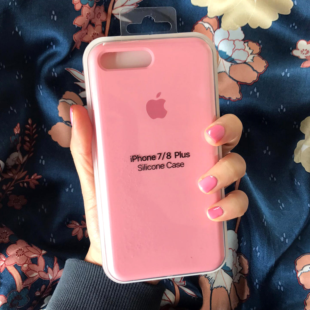 iPhone Silicone Case (Candy Pink)