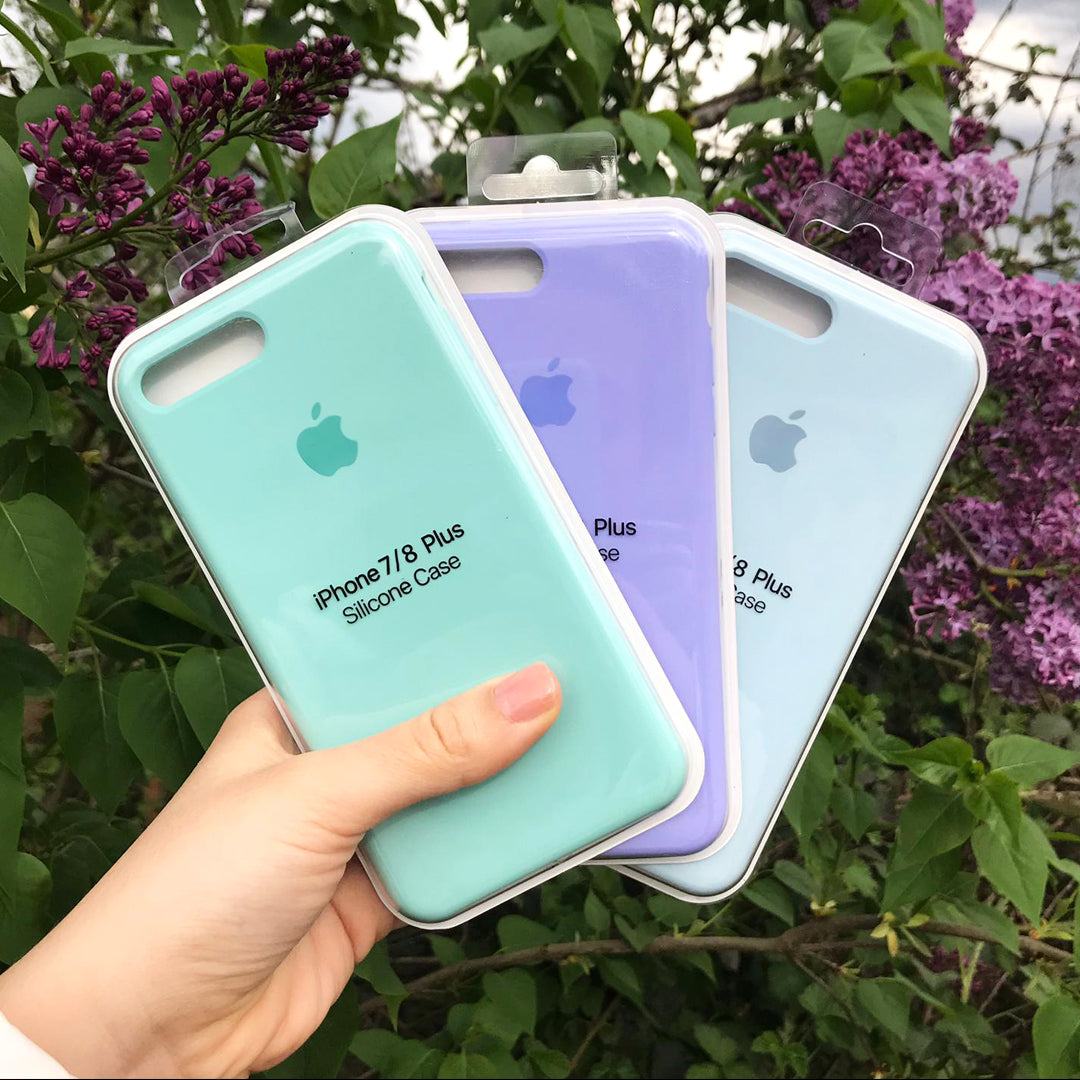 iPhone Silicone Case (Sky Blue)