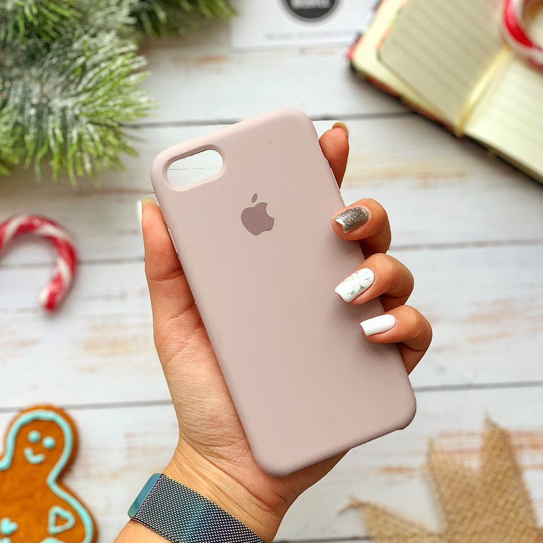 iPhone Silicone Case (Pink Sand)