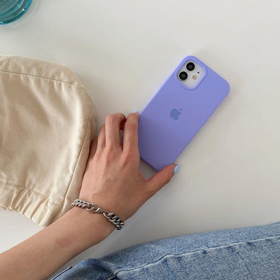 iPhone Silicone Case (Lilac)