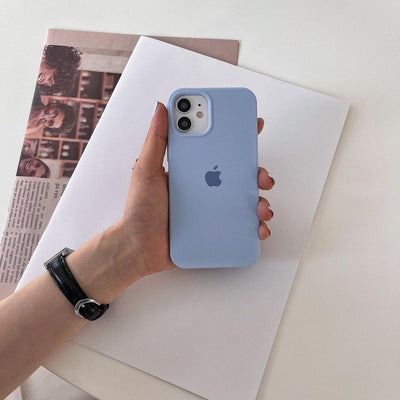 iPhone Silicone Case (Sky Blue)
