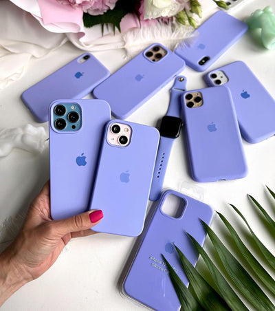 iPhone Silicone Case (Lilac)