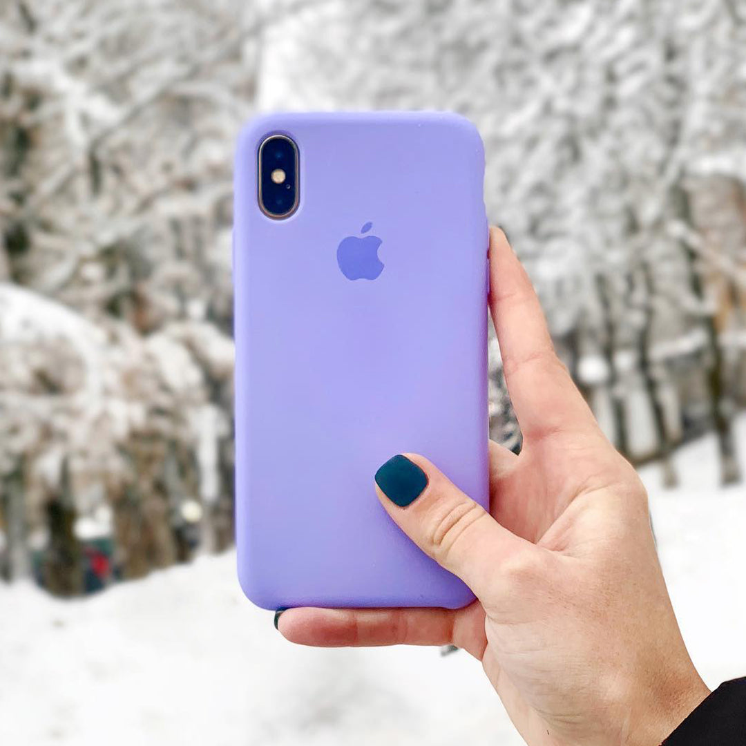 iPhone Silicone Case (Lilac)