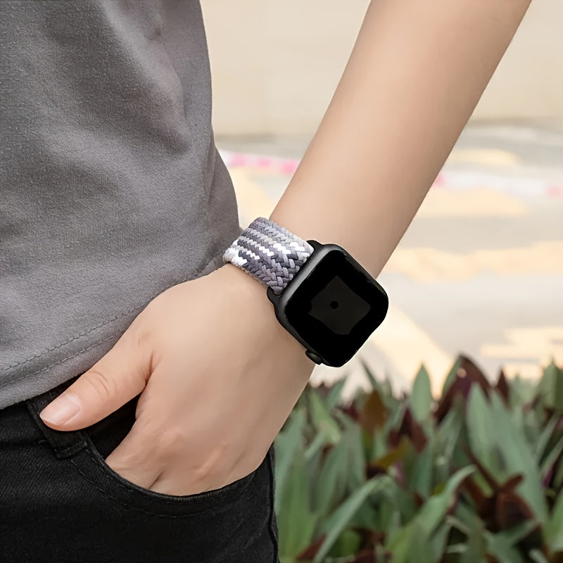 Nylon Braided Solo Loop Strap for Apple Watch -