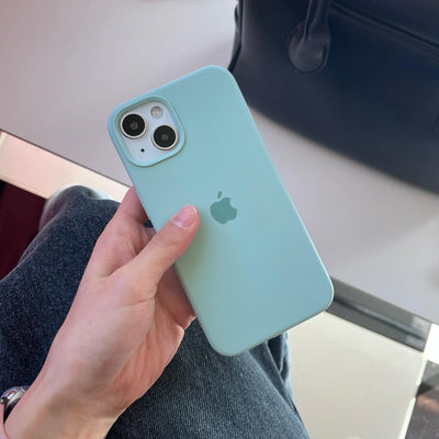 iPhone Silicone Case (Marine Green)