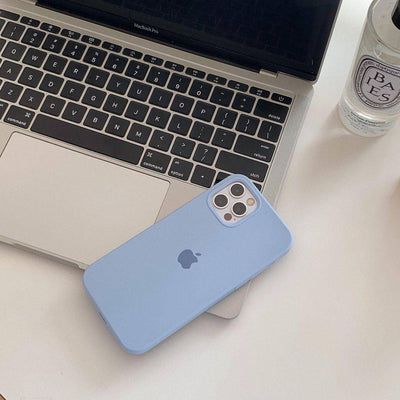 iPhone Silicone Case (Sky Blue)