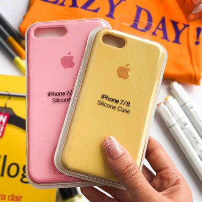 iPhone Silicone Case (Yellow)