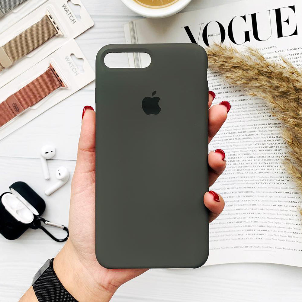 iPhone Silicone Case (Dark Olive)