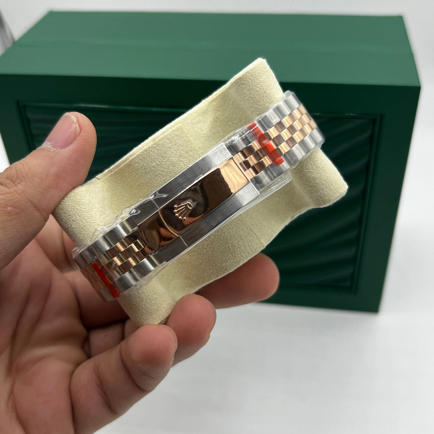 ROLX MASTER PLUS WATCH TWO TONE AUTOMATIC