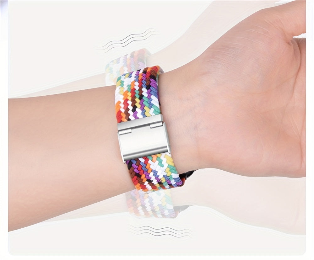 Nylon Braided Solo Loop Strap for Apple Watch -