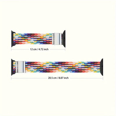 Nylon Braided Solo Loop Strap for Apple Watch -