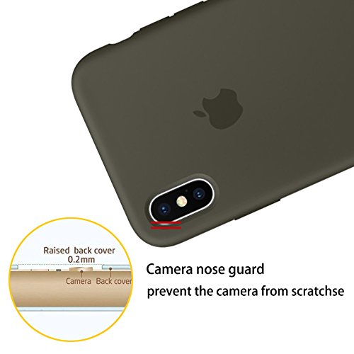 iPhone Silicone Case (Dark Olive)
