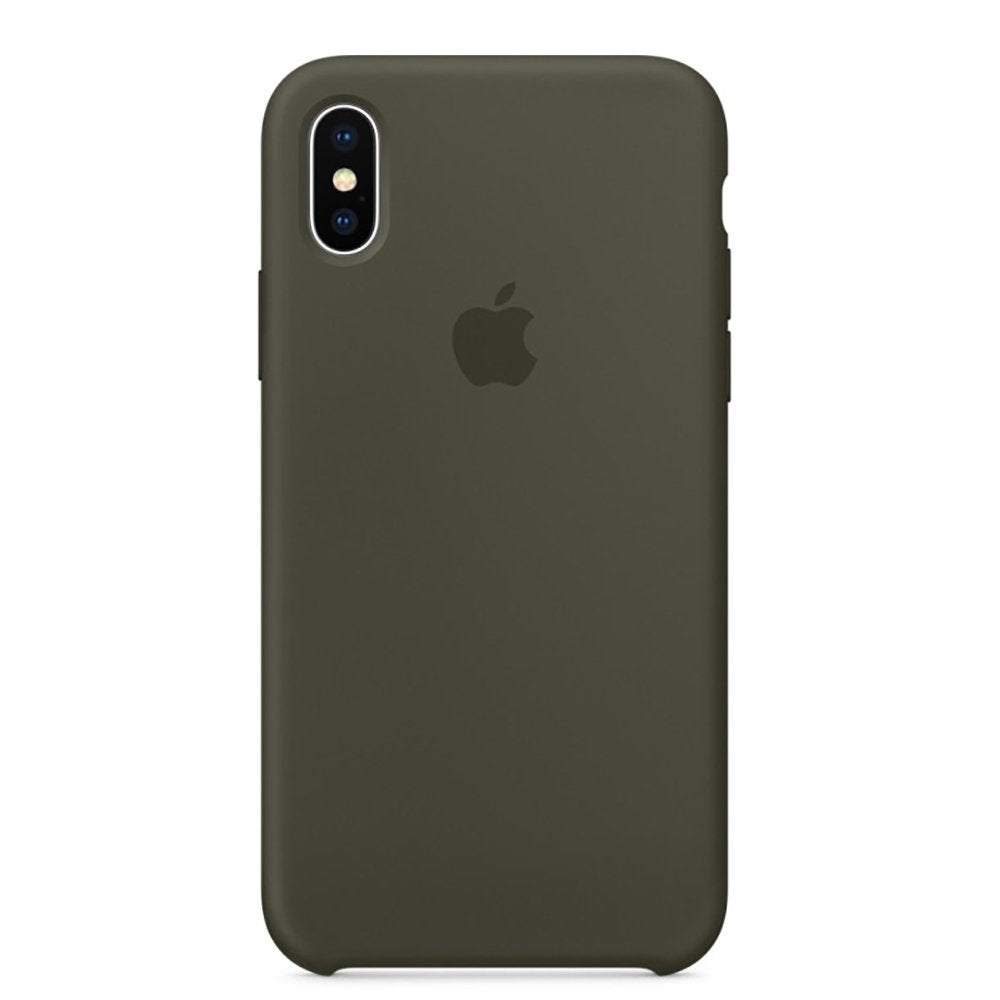 iPhone Silicone Case (Dark Olive)