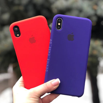 iPhone Silicone Case (Violet)