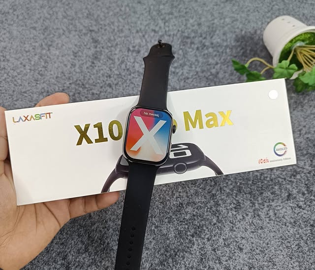 X10 Pro Max Smartwatch AMOLED Display