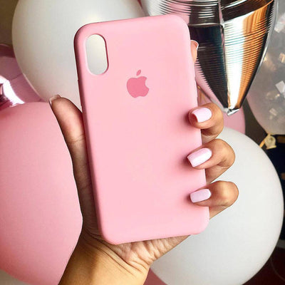 iPhone Silicone Case (Candy Pink)