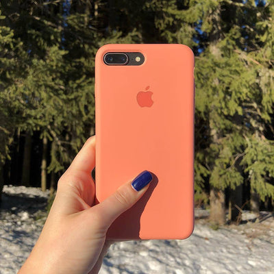 iPhone Silicone Case (Papaya)