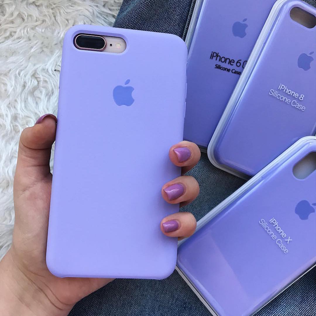 iPhone Silicone Case (Lilac)