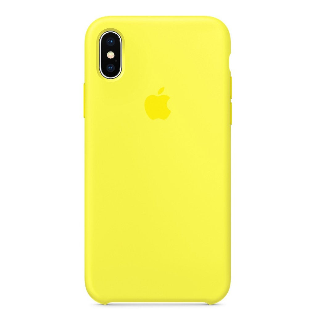 iPhone Silicone Case (Flash Yellow)