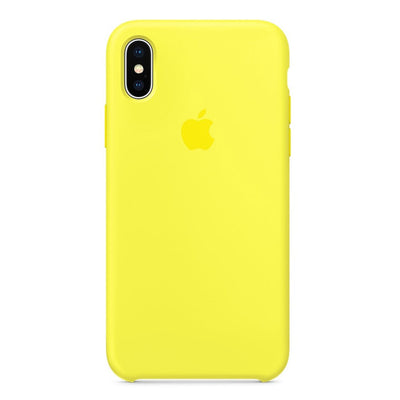 iPhone Silicone Case (Flash Yellow)