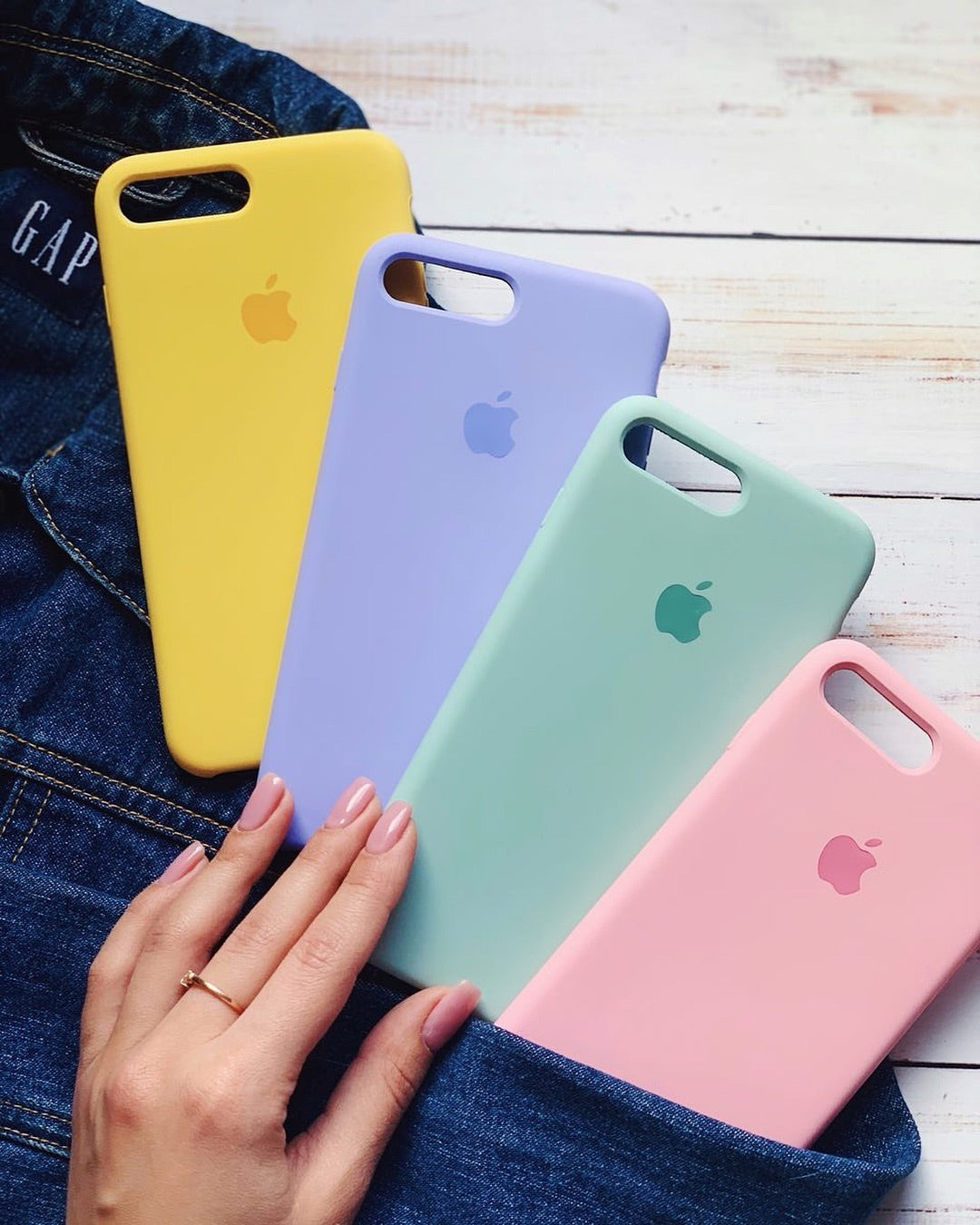 iPhone Silicone Case (Candy Pink)