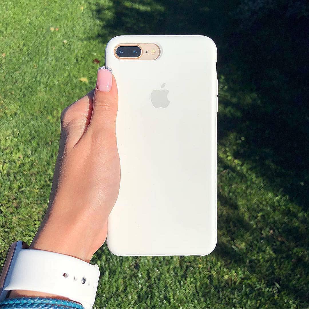 iPhone Silicone Case (White)