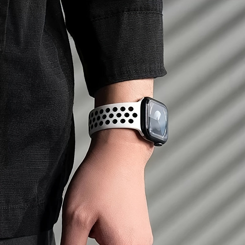 Silicone Sport Band with Breathable Dots for Apple Watch