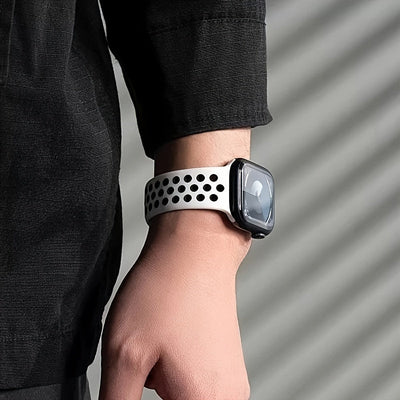 Silicone Sport Band with Breathable Dots for Apple Watch