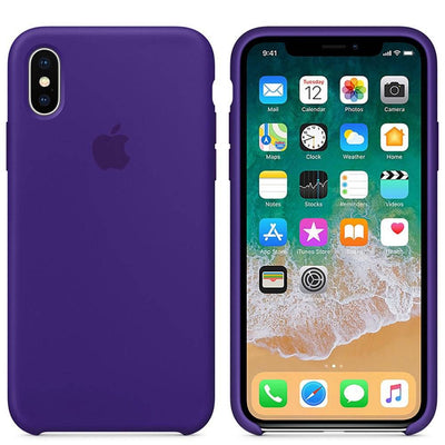 iPhone Silicone Case (Violet)