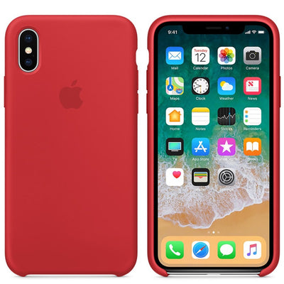 iPhone Silicone Case (Red)