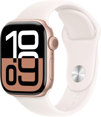 Apple Logo Series 10 Smartwatch (Silicone Straps)