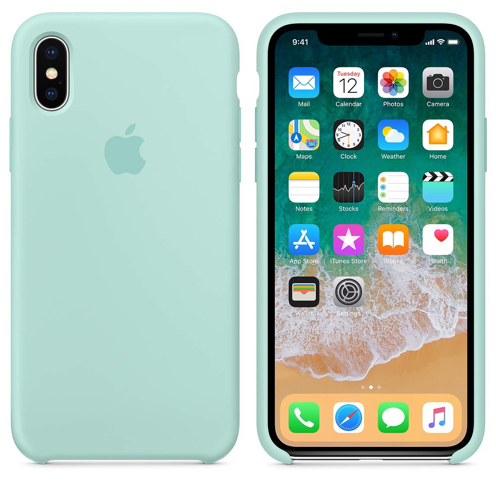 iPhone Silicone Case (Marine Green)