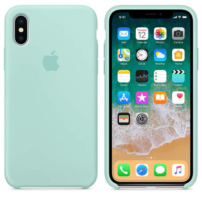 iPhone Silicone Case (Marine Green)