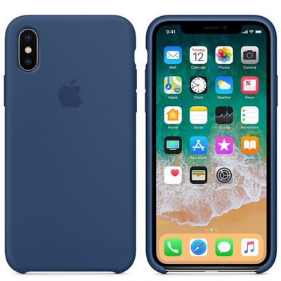 iPhone Silicone Case (Cobalt Blue)