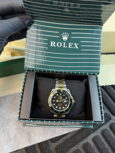 Rolex Submariner Date Two Tone Black