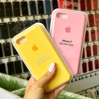 iPhone Silicone Case (Yellow)
