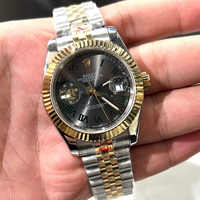 ROLX MASTER PLUS WATCH TWO TONE AUTOMATIC