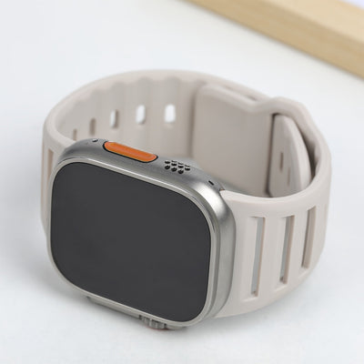 Breathable Silicone Sports Strap for Apple Watch