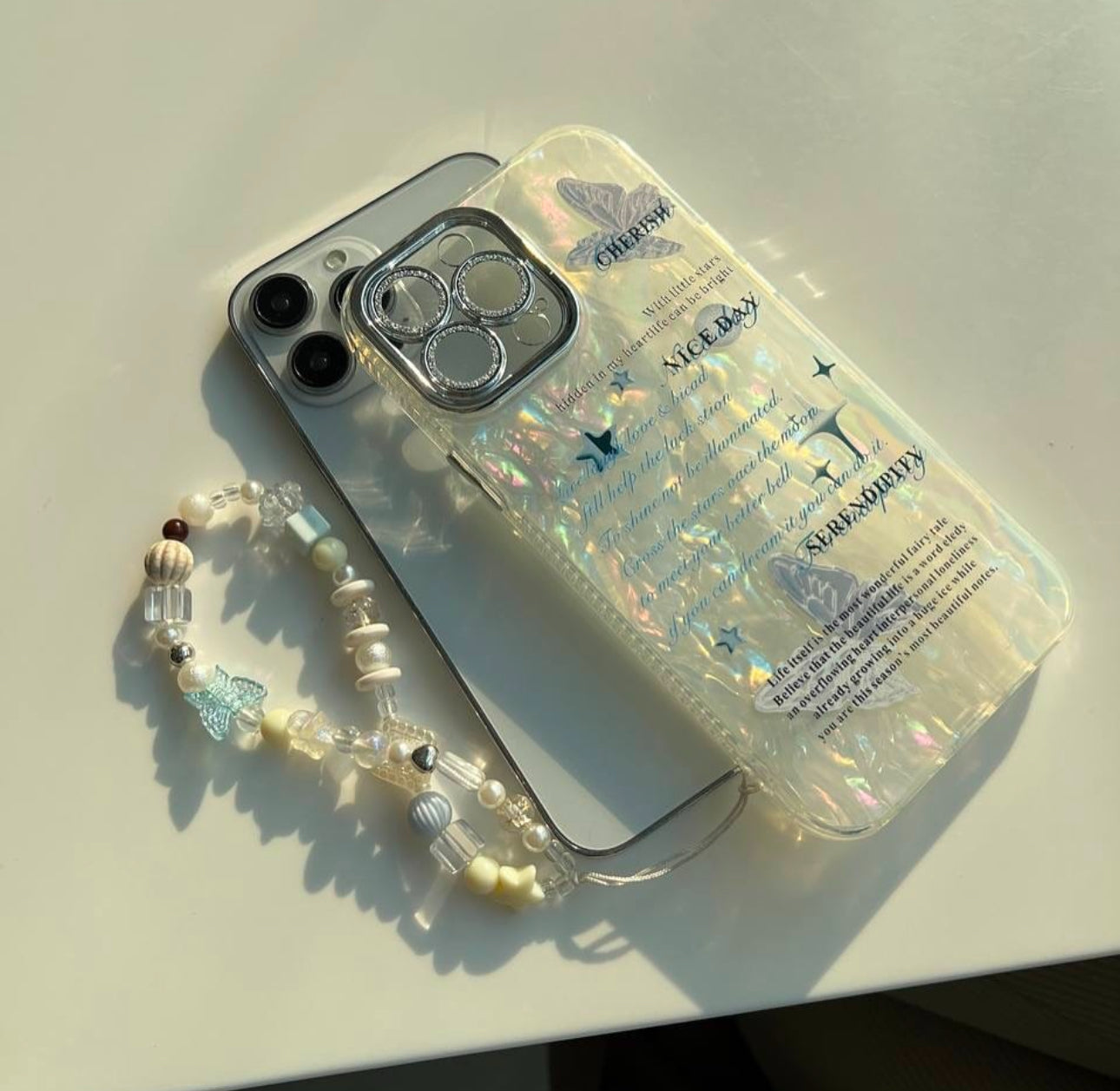 Newday Daisy Imd Case With Glitter Lens 🌼