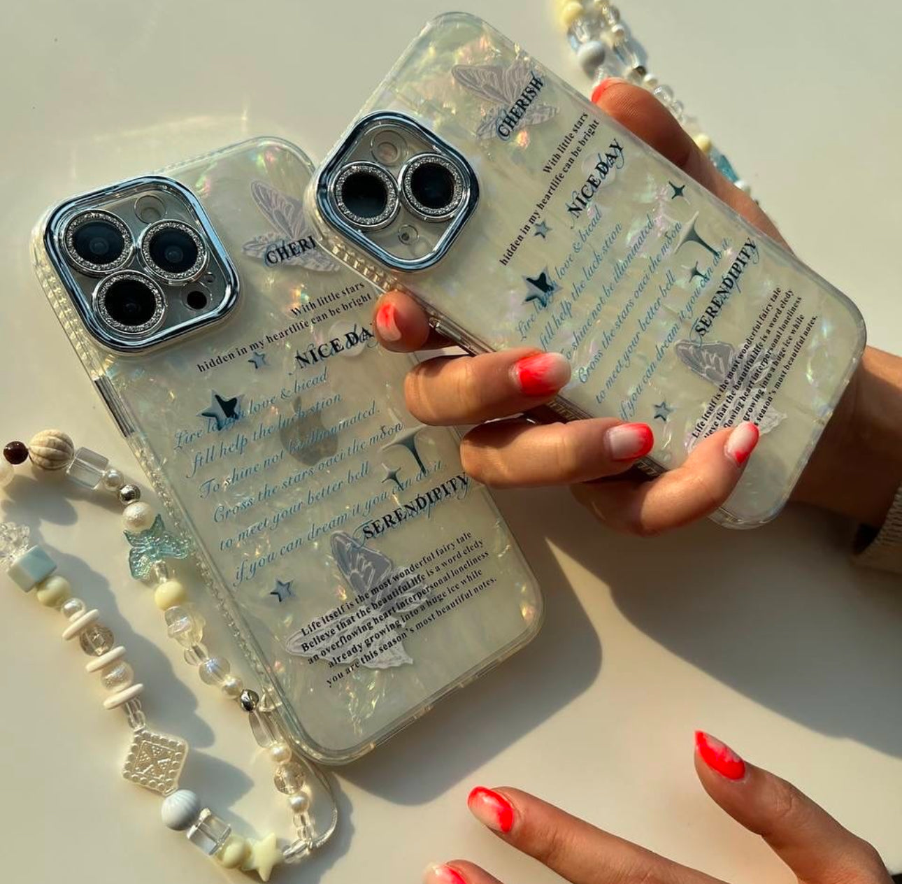 Newday Daisy Imd Case With Glitter Lens 🌼