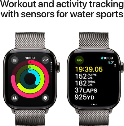 Apple Logo Series 10 Smartwatch (Silicone Straps)