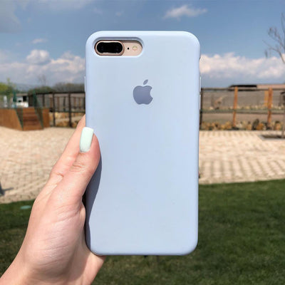 iPhone Silicone Case (Sky Blue)
