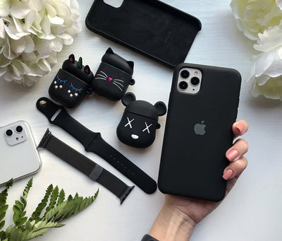 iPhone Silicone Case (Black)