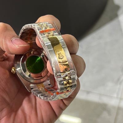 ROLX MASTER PLUS WATCH TWO TONE AUTOMATIC