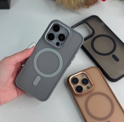 New Matte Transparent MagSafe Case! 🖤🤎🤍