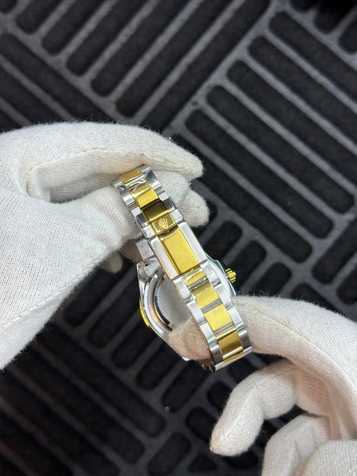 Rolex Submariner Date two tone Green