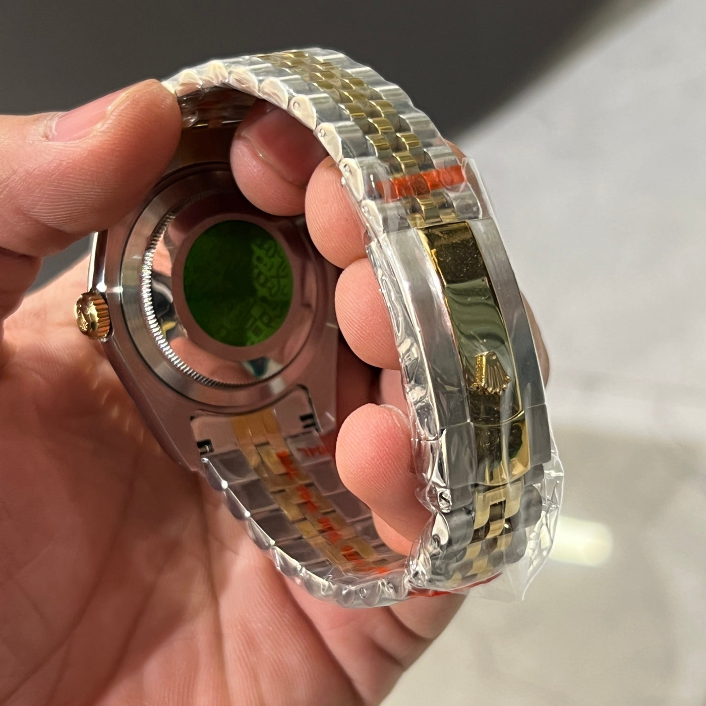 ROLX MASTER PLUS WATCH TWO TONE AUTOMATIC